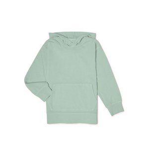 Wonder Nation Boys Pullover Hoodie Light Green Pullover NWT